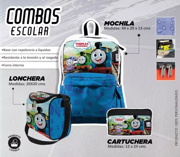 Set de Mochila Thomas & Friends