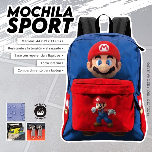 Mochila Vintage Mario II