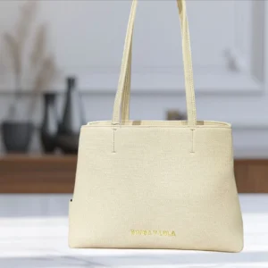 Cartera Grande Bim Cuerina Nude