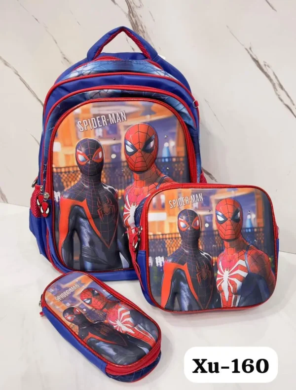 Set Mochila Escolar Niño Spiderman I