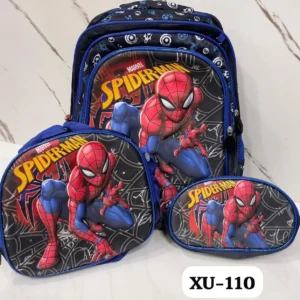 Set Mochila Escolar Niño Hombre Araña