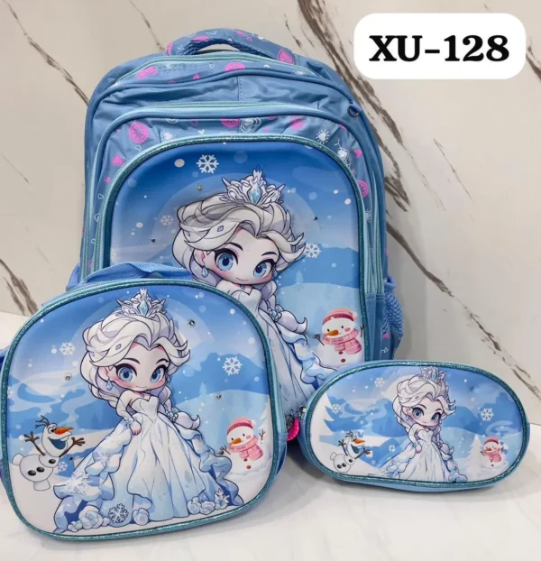 Set Mochila Escolar Niña Frozen I