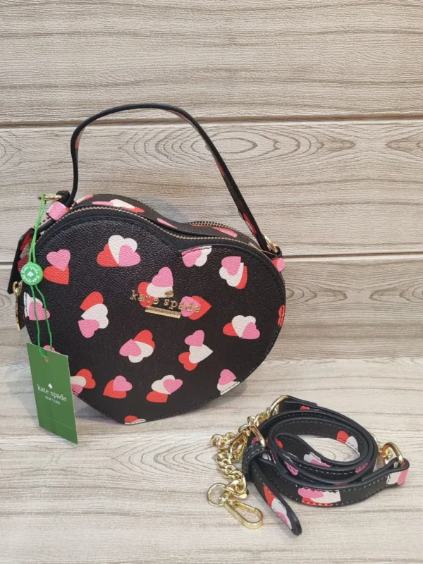 Crossbody Dama Heart Kate Black