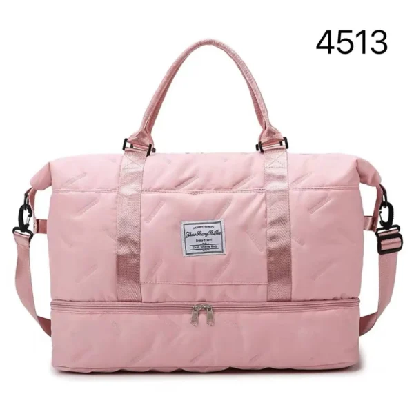 Bolso de Viaje Sport Rosado Pastel