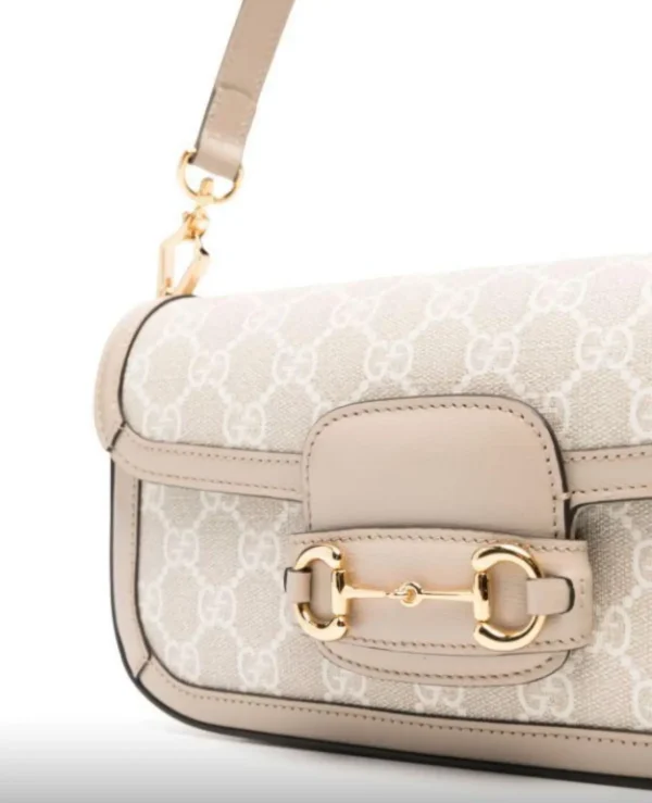 Crossbody Guc Luxury Beigue - Imagen 2