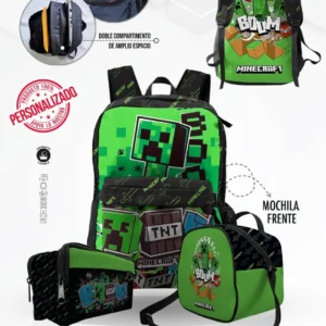 Set Mochila Minecraft