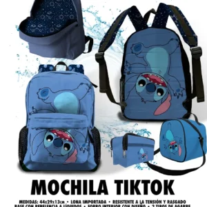 Set Mochila little Stitch