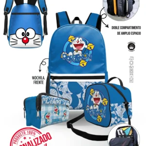 Set Mochila Doreamon