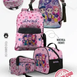 Set Mochila K-pop Demons Hunters