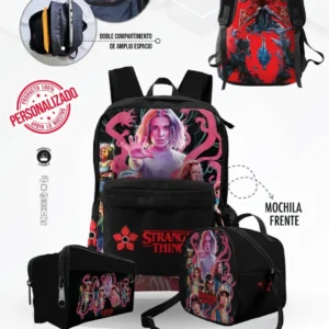 Set Mochila Stranger Things