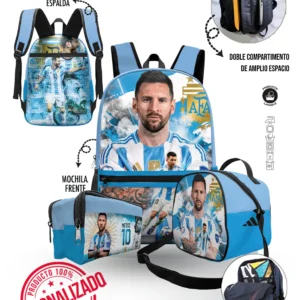 Set Mochila Messi