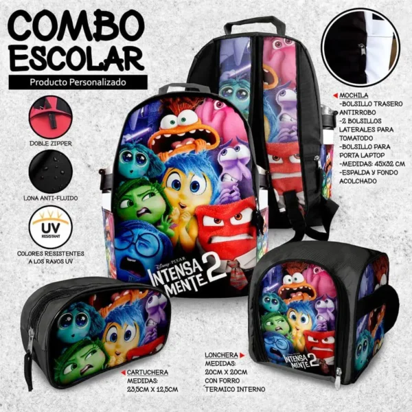 Set Mochila Intensamente