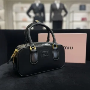 Handbag Miv Miv Negra