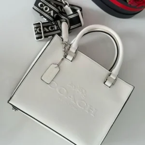 Cartera Cuadrada Co Blanca