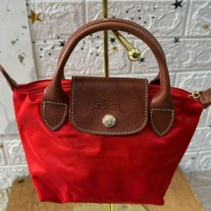 Cartera Mini Longchamp Roja