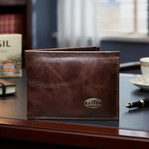 Billetera Cuero Fos Cafe I