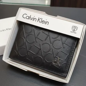 Billetera Cuero Ckn Negro I