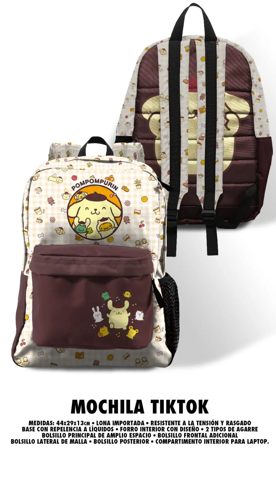 Mochila Pompompurin