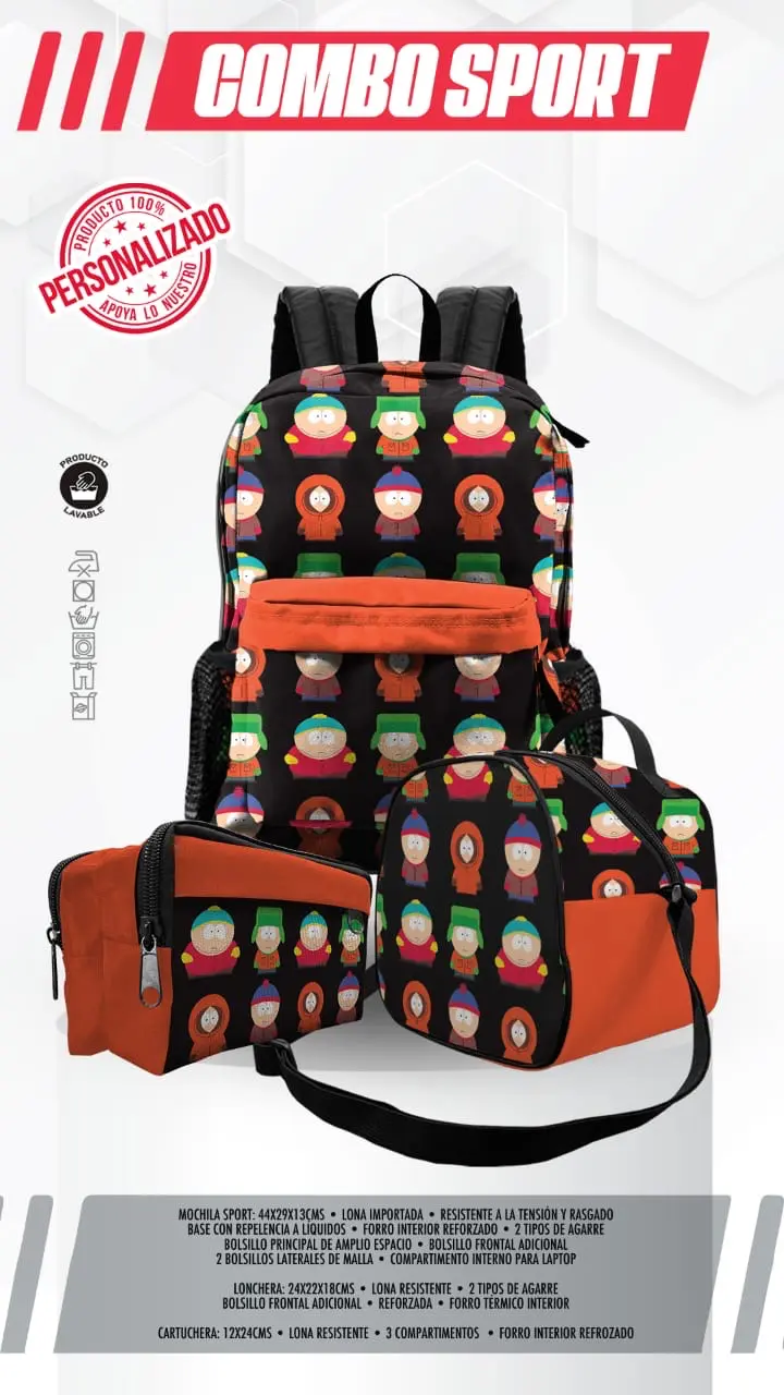 Set Mochila South Park I
